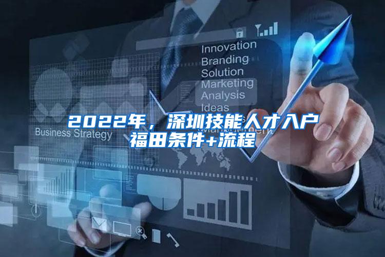 2022年，深圳技能人才入戶福田條件+流程