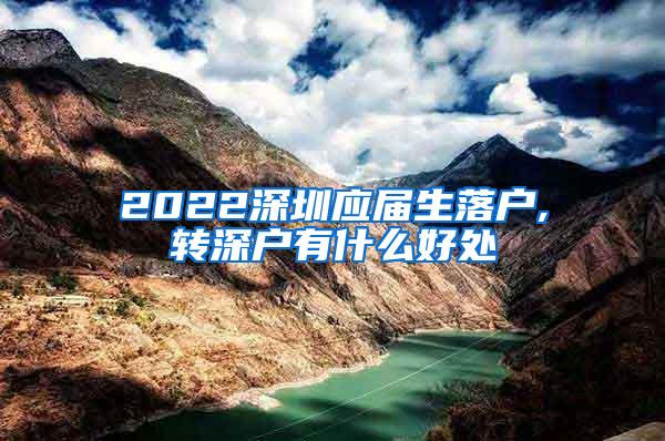 2022深圳應(yīng)屆生落戶,轉(zhuǎn)深戶有什么好處