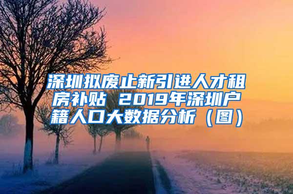 深圳擬廢止新引進(jìn)人才租房補(bǔ)貼 2019年深圳戶籍人口大數(shù)據(jù)分析（圖）