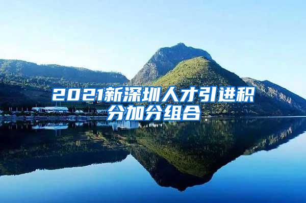 2021新深圳人才引進積分加分組合