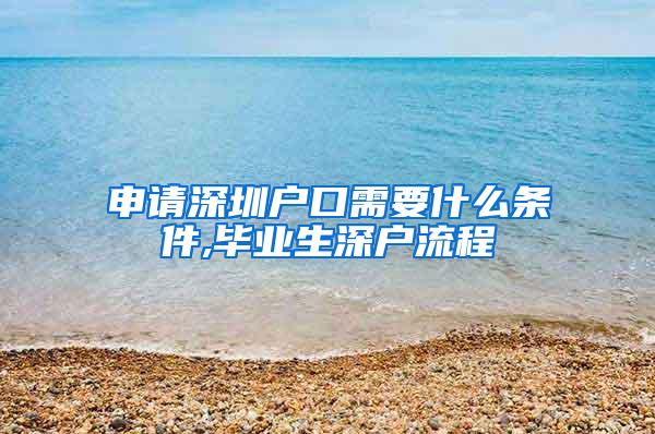 申請深圳戶口需要什么條件,畢業(yè)生深戶流程