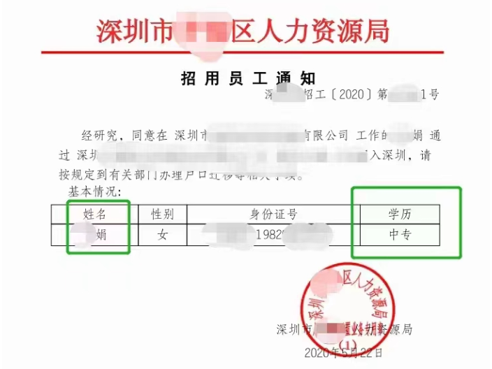 深圳非全日制學歷積分落戶制度,積分入戶