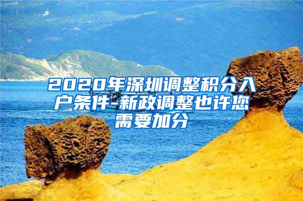 2020年深圳調(diào)整積分入戶條件-新政調(diào)整也許您需要加分