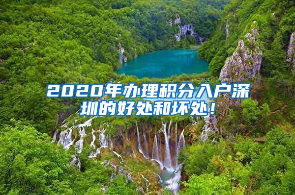 2020年辦理積分入戶深圳的好處和壞處！