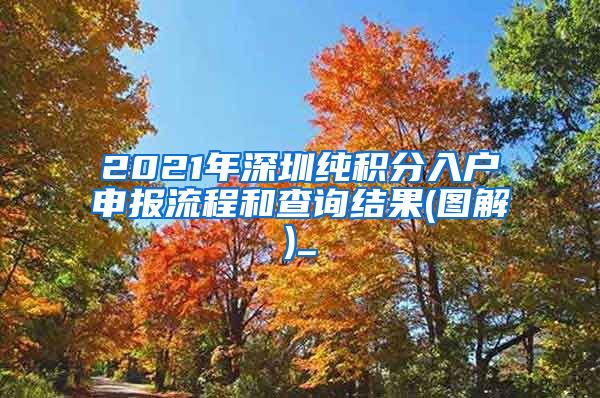 2021年深圳純積分入戶申報(bào)流程和查詢結(jié)果(圖解)_