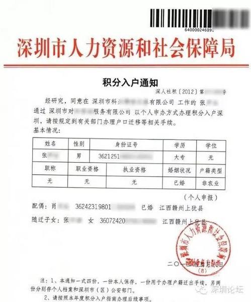 深圳積分入戶：2015年深圳積分入戶條件詳解